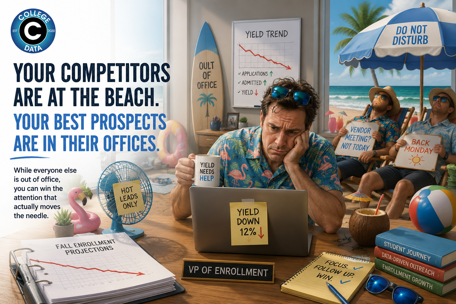 Your Competitors Are at the Beach. Your Best Prospects Are in Their Offices. Here Is How to Find Them. (Part 1)
