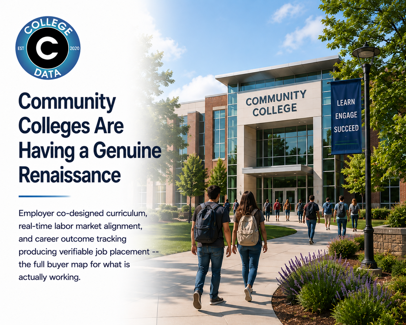 Community Colleges Are Having a Genuine Renaissance -- and the Enrollment Growth, Employer Partnerships, and Career Outcomes Are Turning Heads