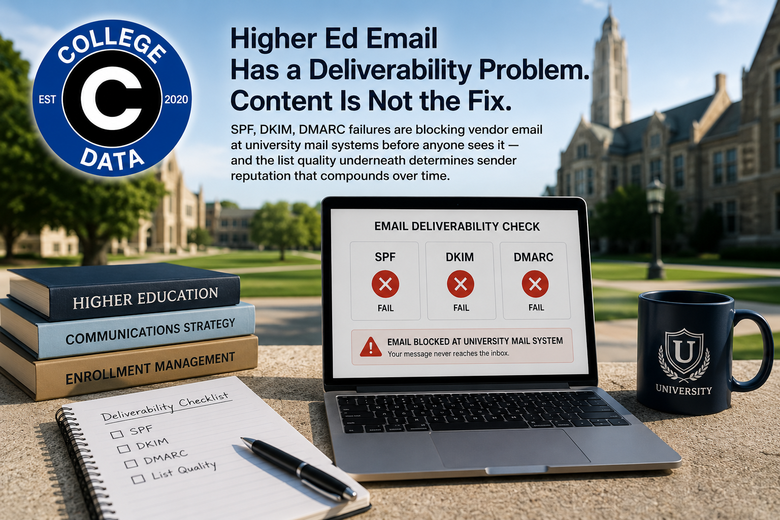Higher Education Email Marketing Has a Deliverability Problem Nobody Is Talking About, and Fixing It Is Worth More Than Any Subject Line Test