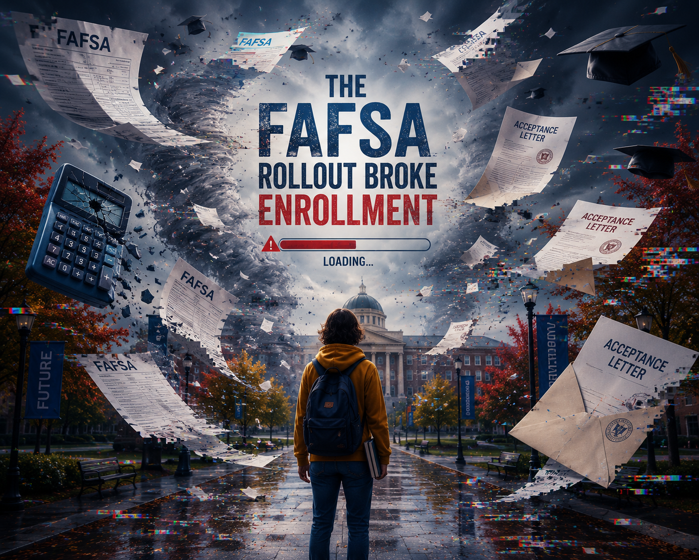 The FAFSA Simplification Rollout Was a Disaster for College Enrollment -- and the Emergency Technology Purchases It Triggered Are Being Made by People Most College Mailing Lists Have Never Prioritized