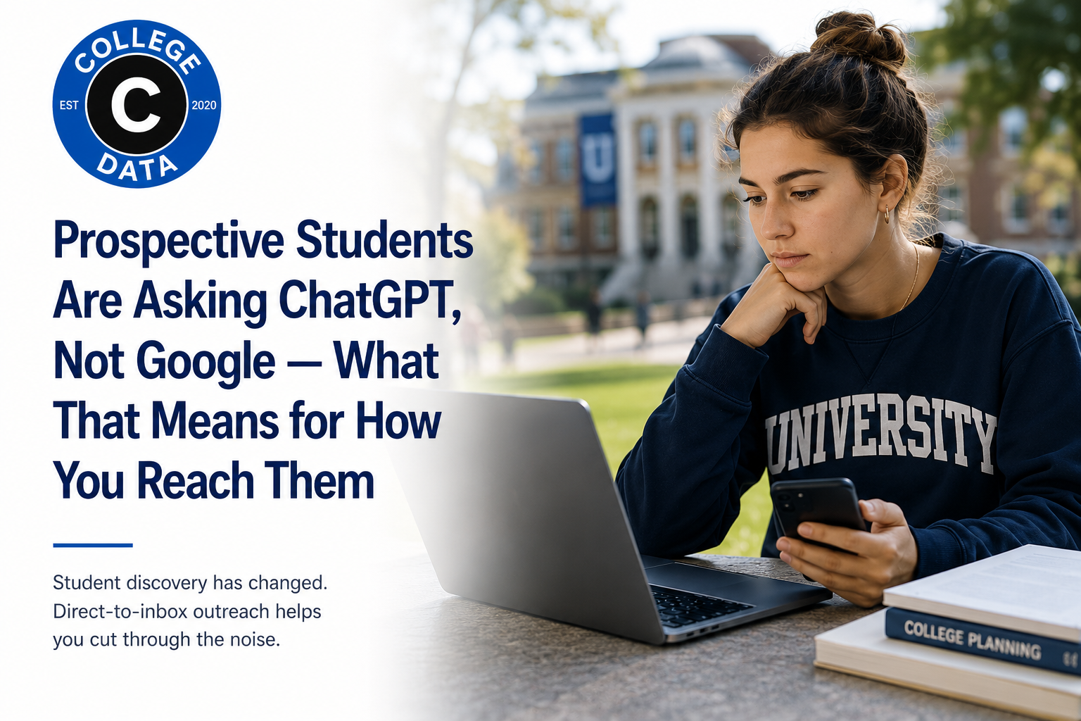 Prospective Students Are Asking ChatGPT, Not Google, and Your Enrollment Marketing Has Not Caught Up